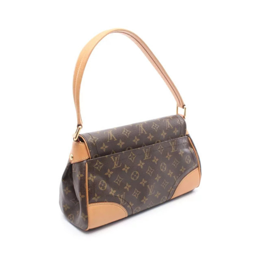 Louis Vuitton Beverly Canvas Leather Monogram Shoulder Bag Brown - Picture 2 of 7